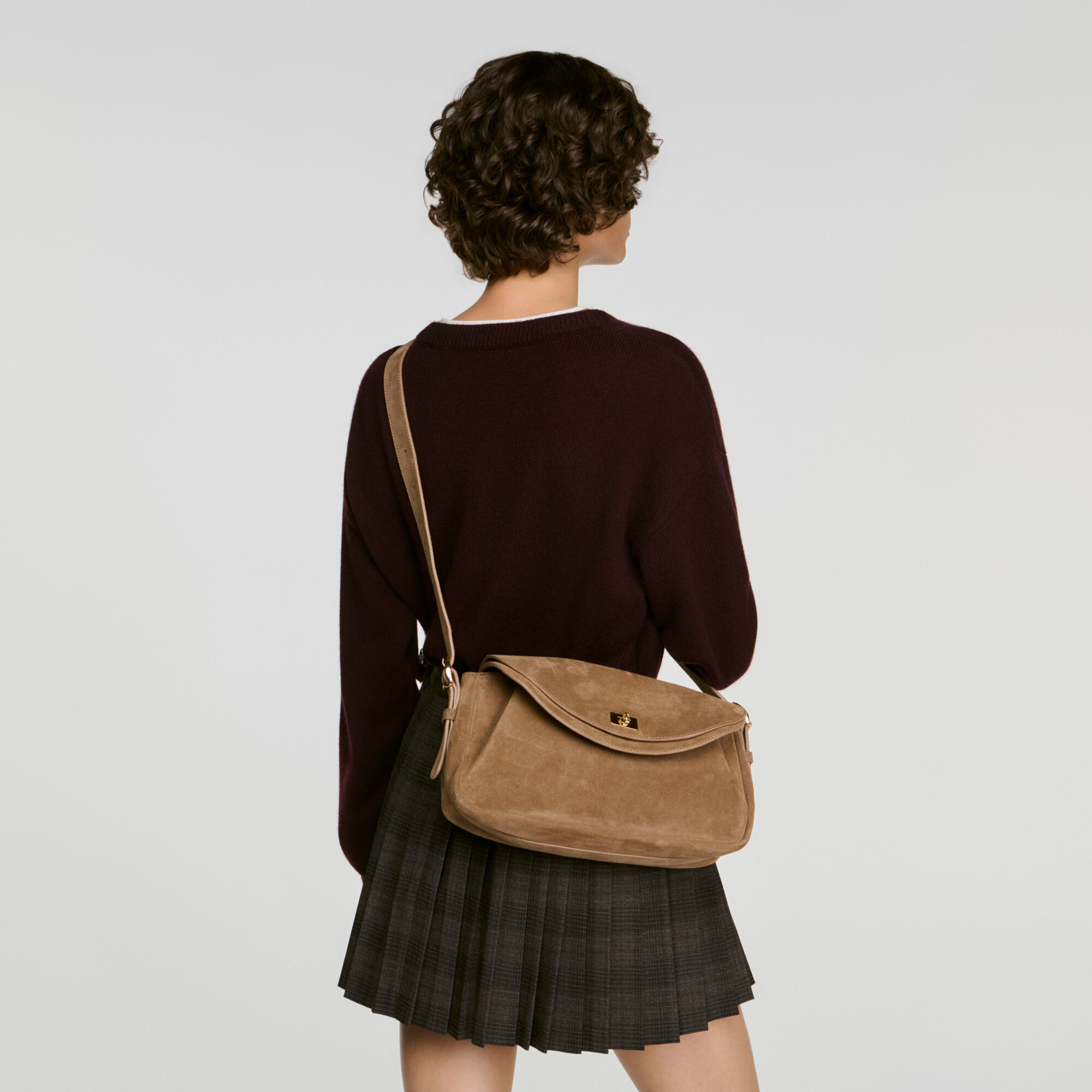 LE MAMBO suede bag - Women | Sandro