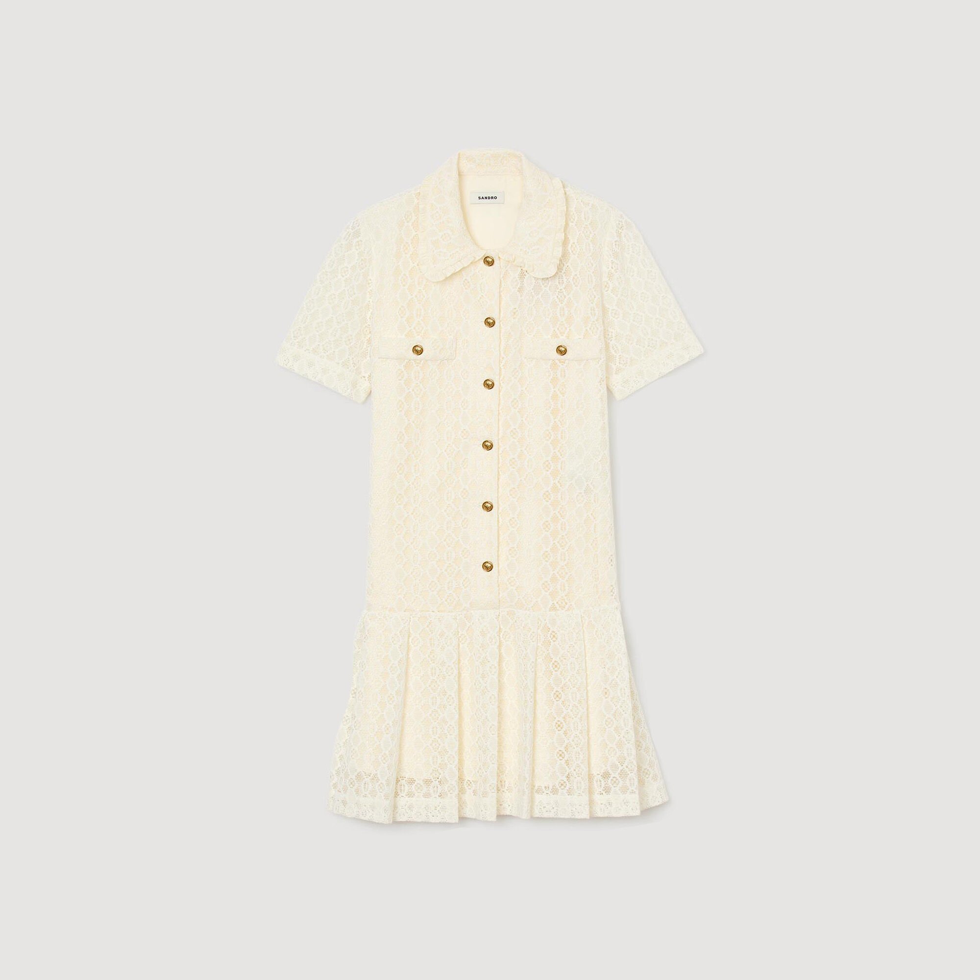 Short lace dress