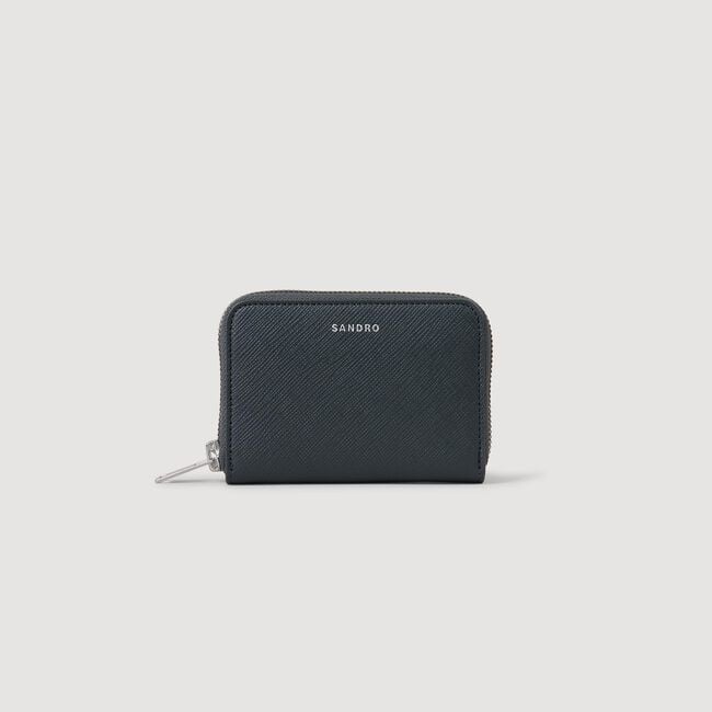 Zipped cord wallet
