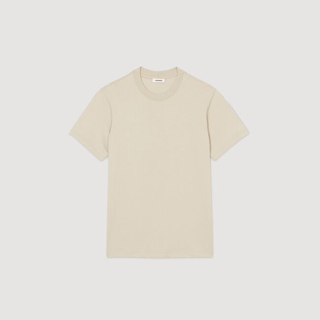 Cotton T-shirt with logo