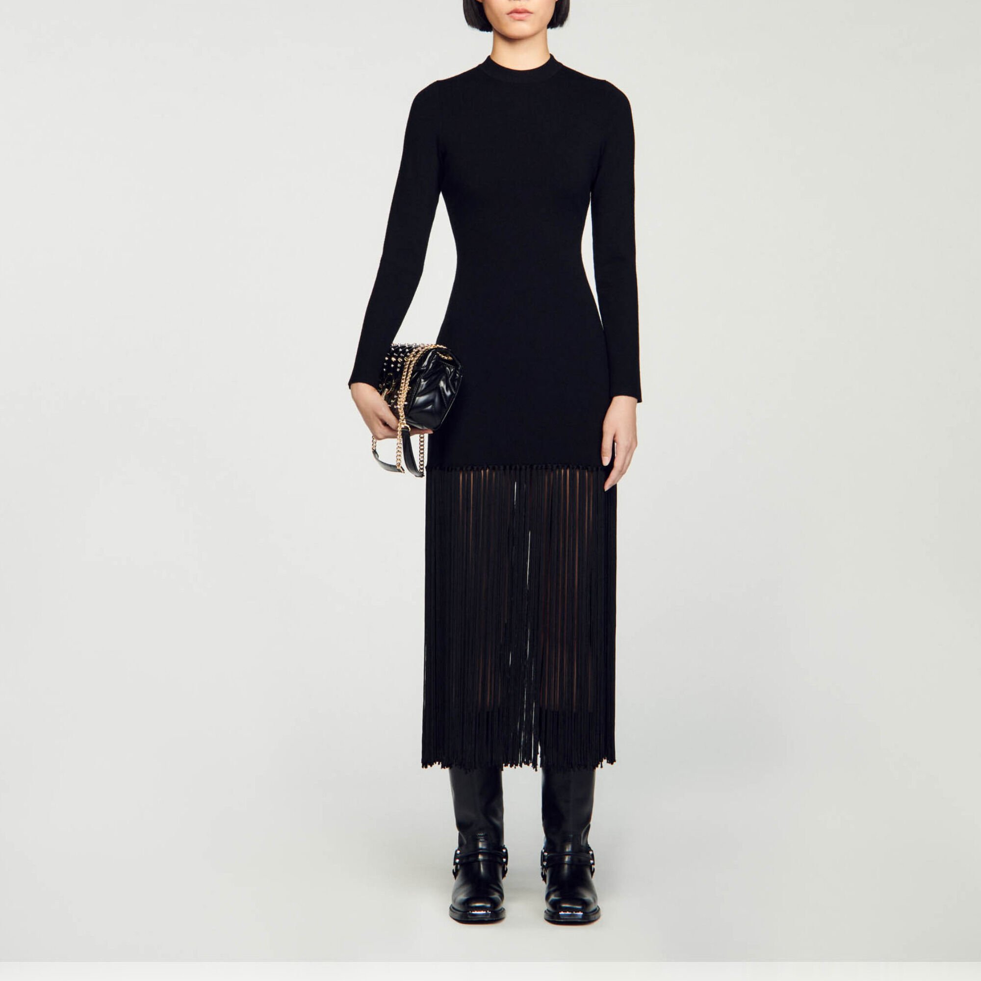 Nichelle knit hot sale maxi dress