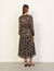 Long dress with lurex