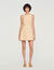 Guipure short dress
