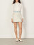 Short tweed skirt
