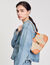 Janet canvas and leather bag