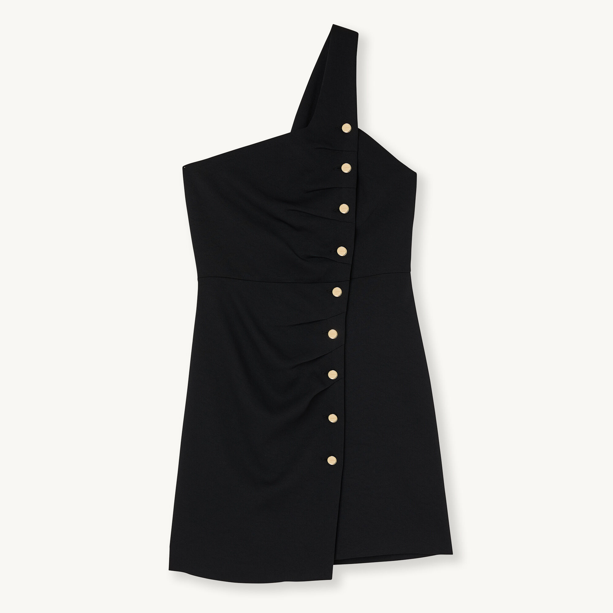 Short asymmetrical dress