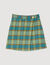 Short wraparound skirt