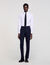 Classic wool suit trousers