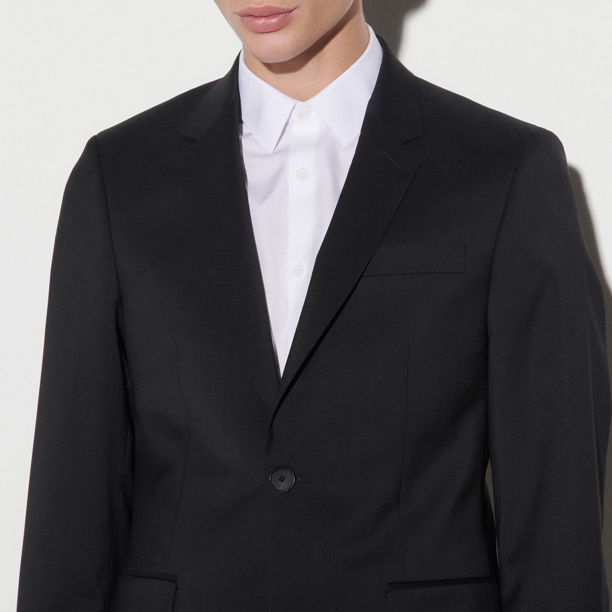Wool suit jacket