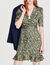 Short dress with Autumn Flowers print