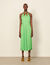 Long pleated dress