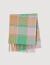 Checked scarf