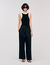 Two-tone knit bodysuit