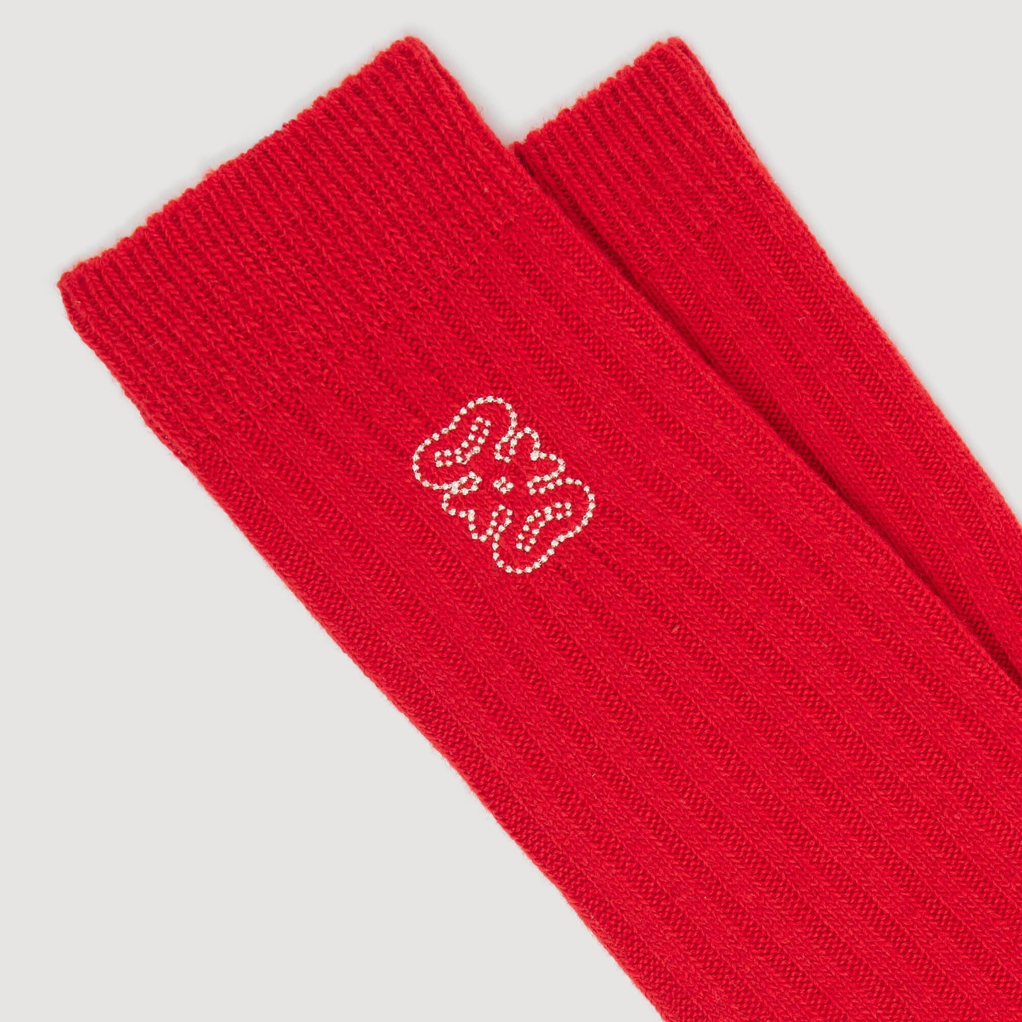 Ribbed logo socks - Women | Sandro