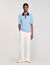 Two-tone polo shirt