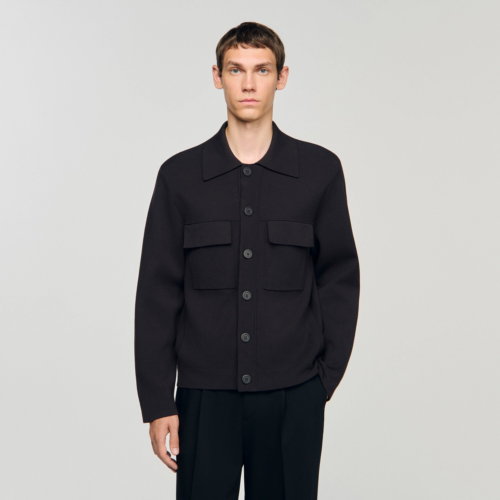 Knit jacket