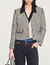 Houndstooth tweed jacket