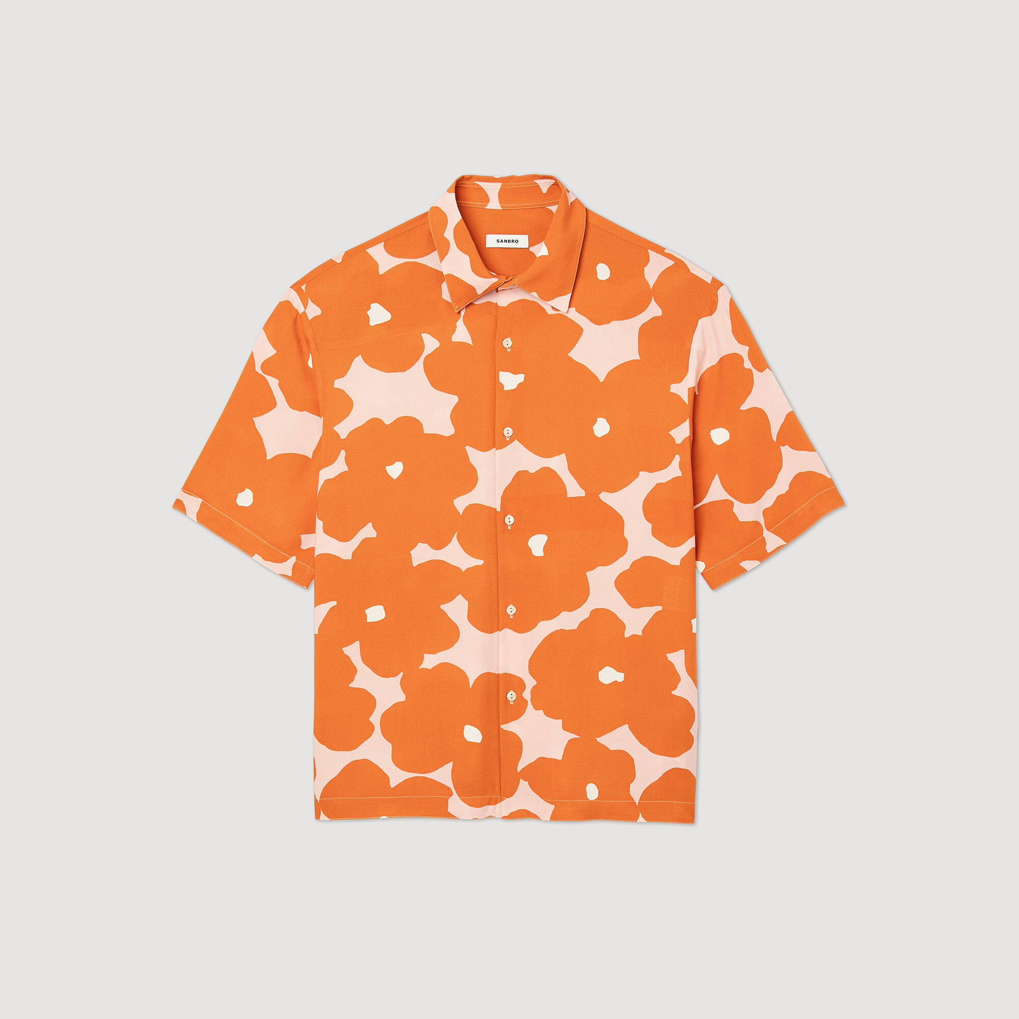Floral printed shirt
