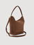 TANGOSO suede bucket bag
