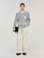 Wool cardigan with patch S