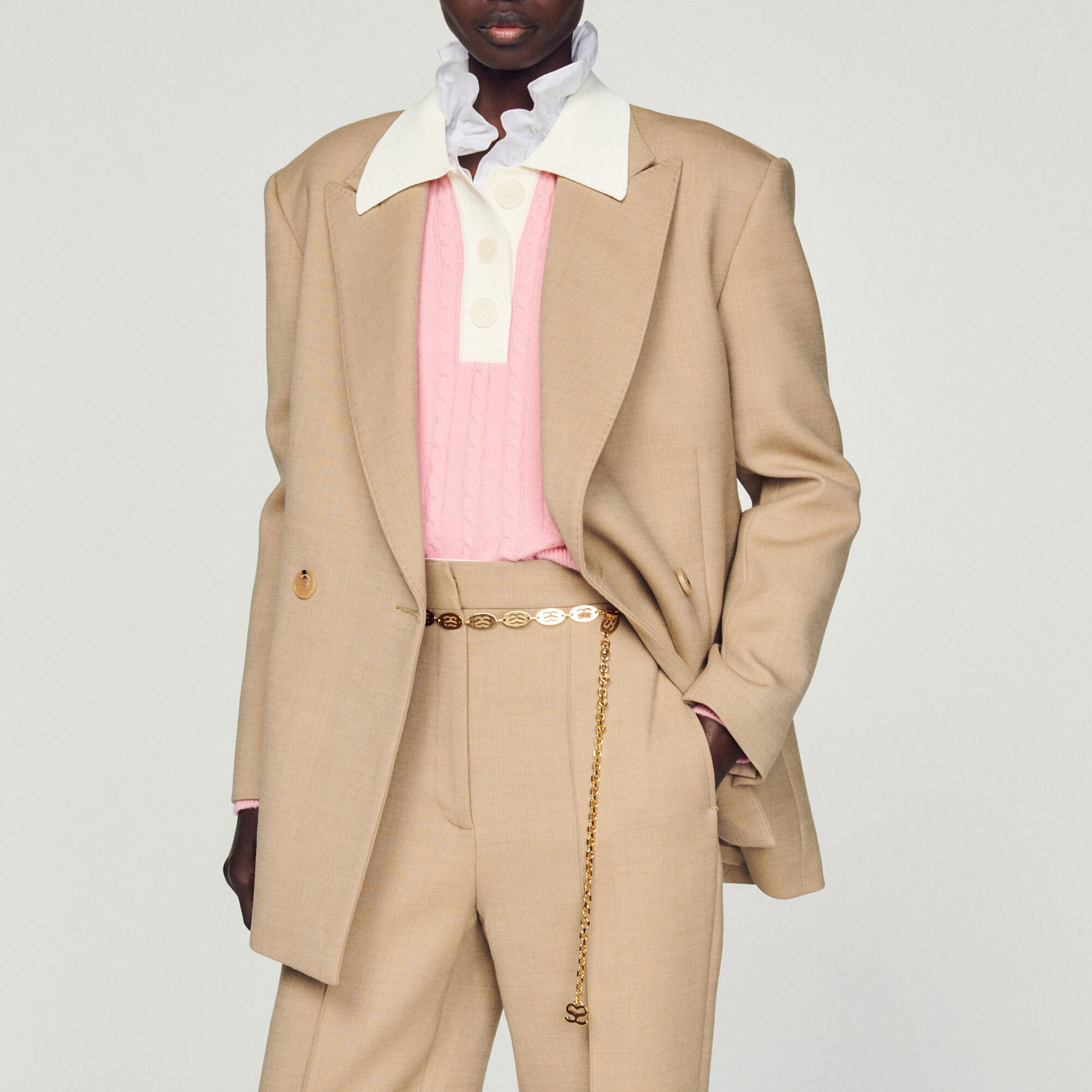 Oversized tailored jacket