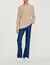 Cotton and silk sweater