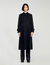 Pleated trench coat