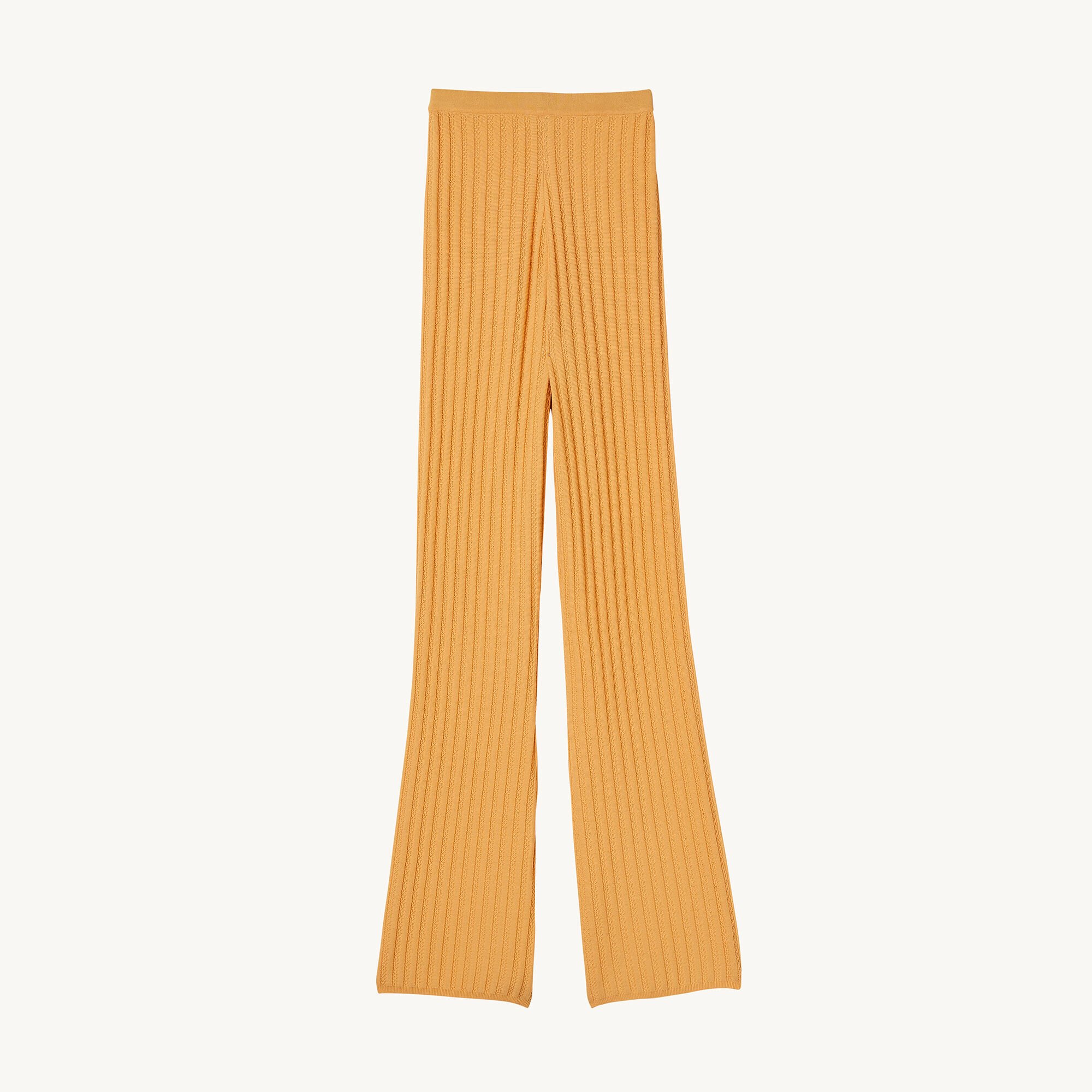 Knit trousers