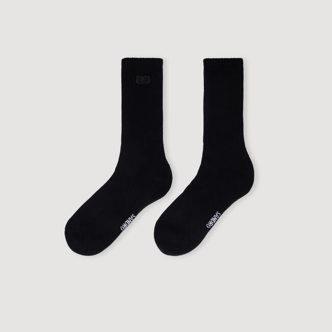 Embroidered socks
