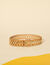 Leather belt with eyelets