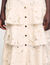 Long frilled skirt