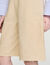 Cotton Bermudas with cutout flowers