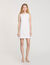 Short dress with rhinestone details
