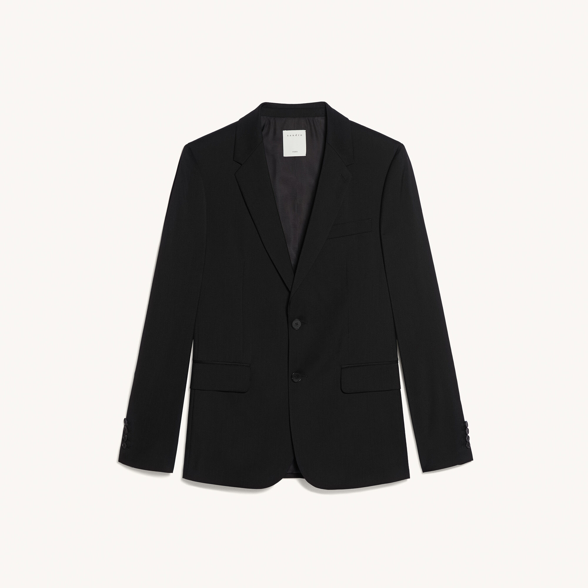 Wool suit jacket