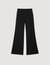 Satin stripe suit trousers
