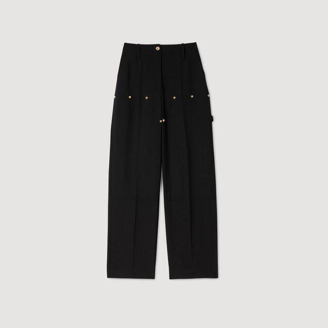 Rivet floaty trousers