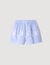 Embroidered cotton shorts