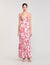 Floral print maxi dress