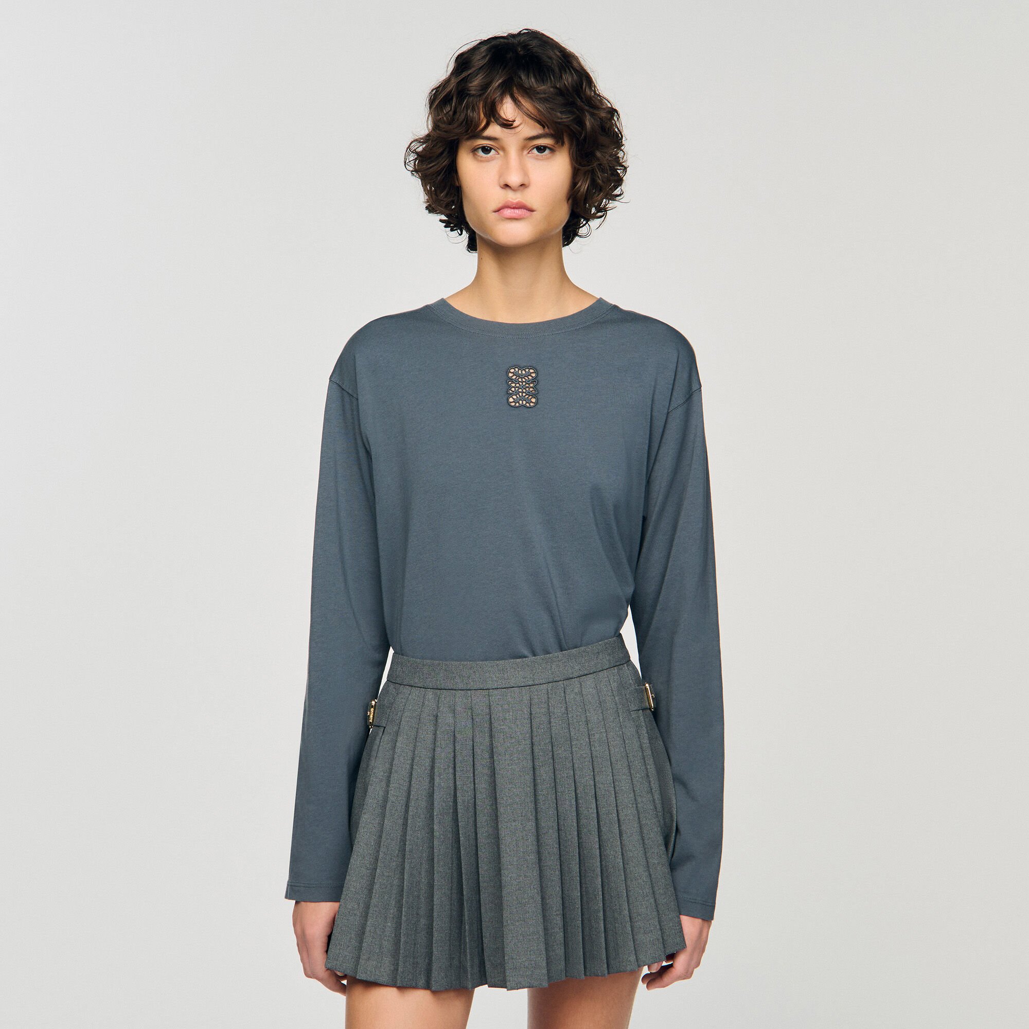 T-shirt with embroidery