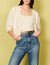 Knitted crop top