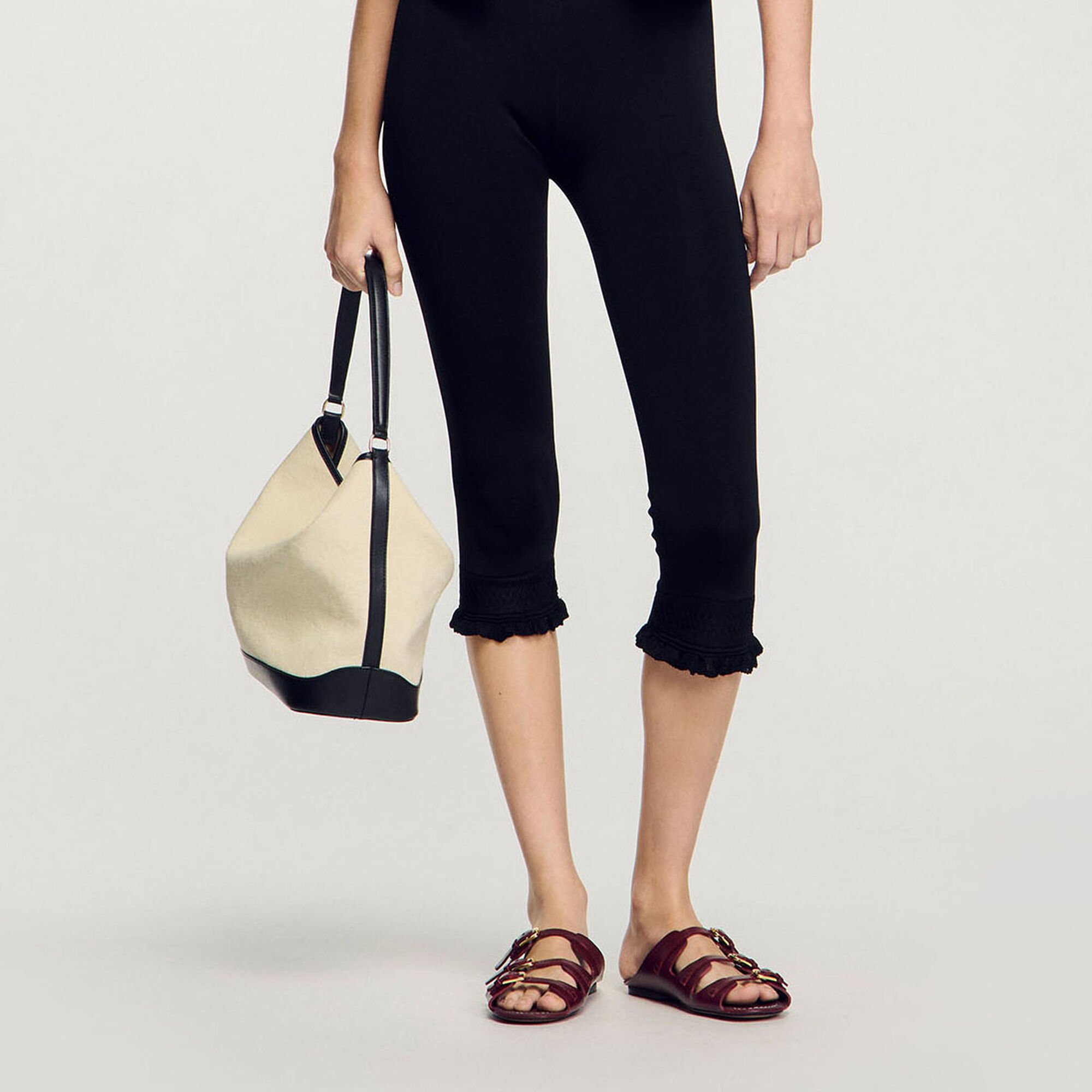 Leather sandals
