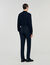 Elasticated straight-leg trousers