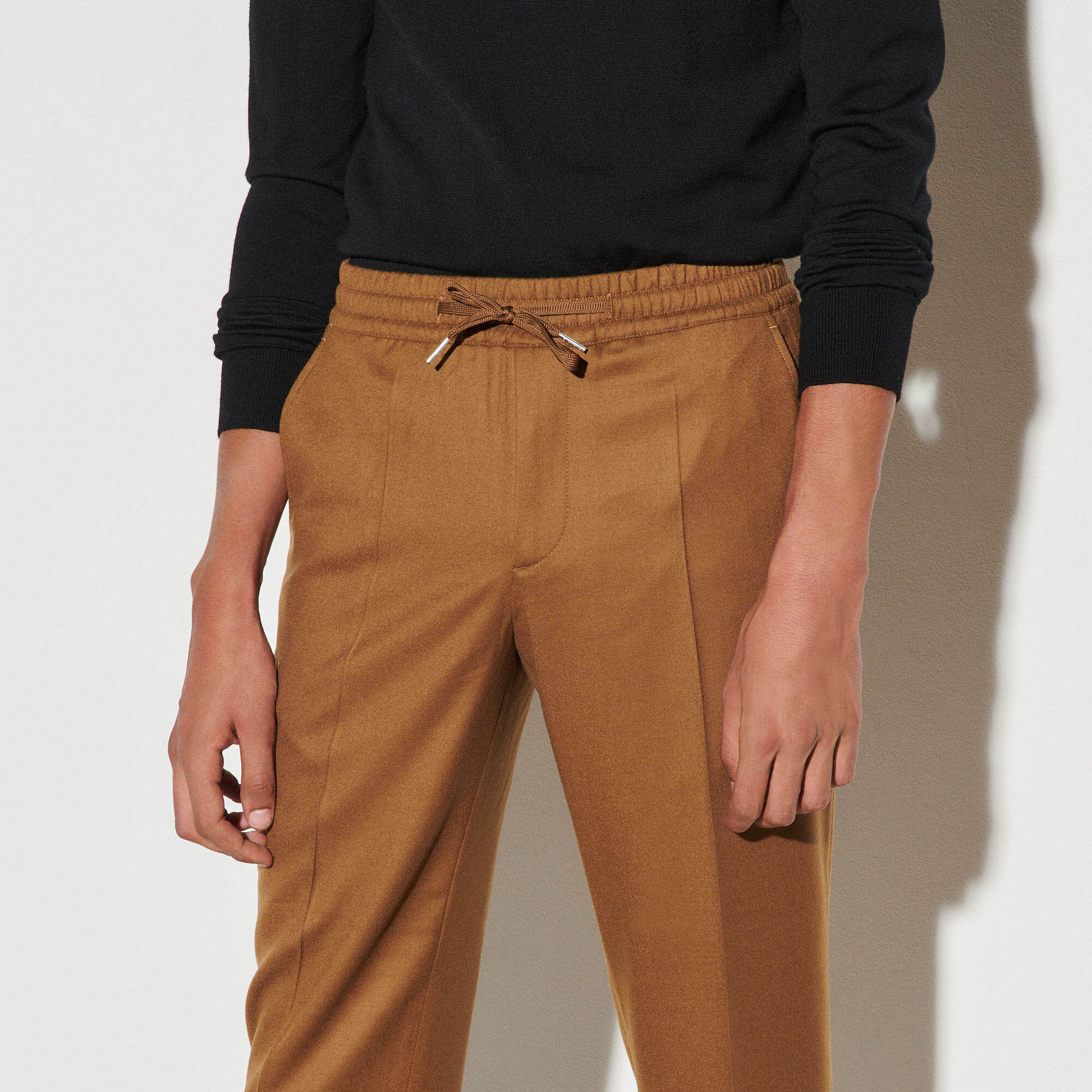 Flannel trousers