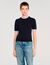 Two-tone cropped jumper
