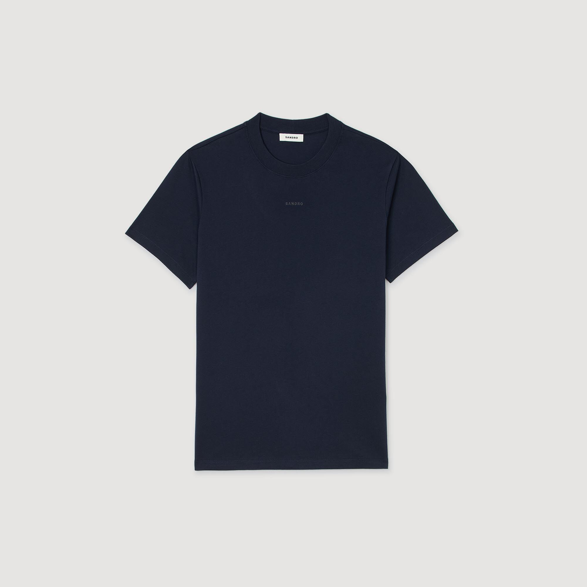 Cotton T-shirt with logo