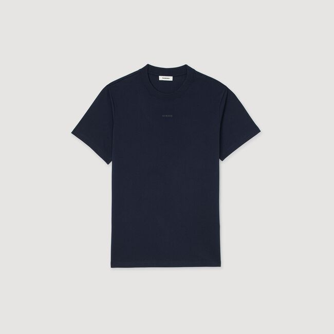 Cotton T-shirt with logo