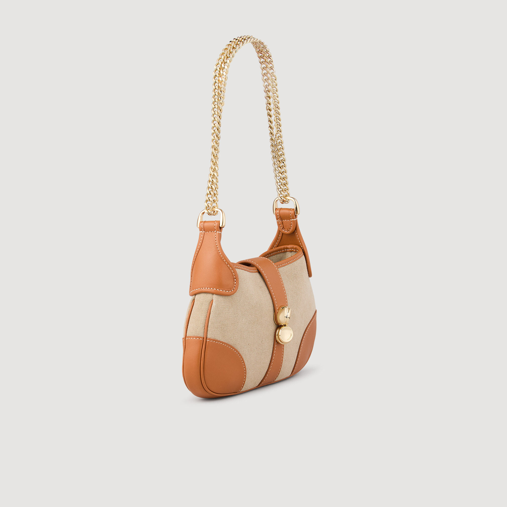 Janet canvas and leather bag