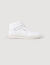 Leather high-top trainers