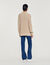 Cotton and silk sweater