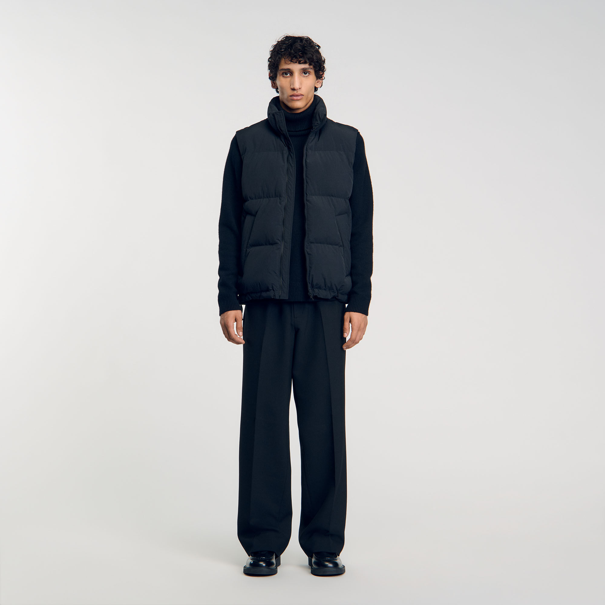 Down jacket sleeveless outlet